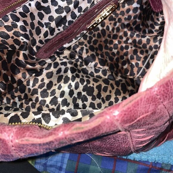 Steven by Steve Madden purse! Deep cranberry! 12”length! 21”wide - Picture 5 of 5